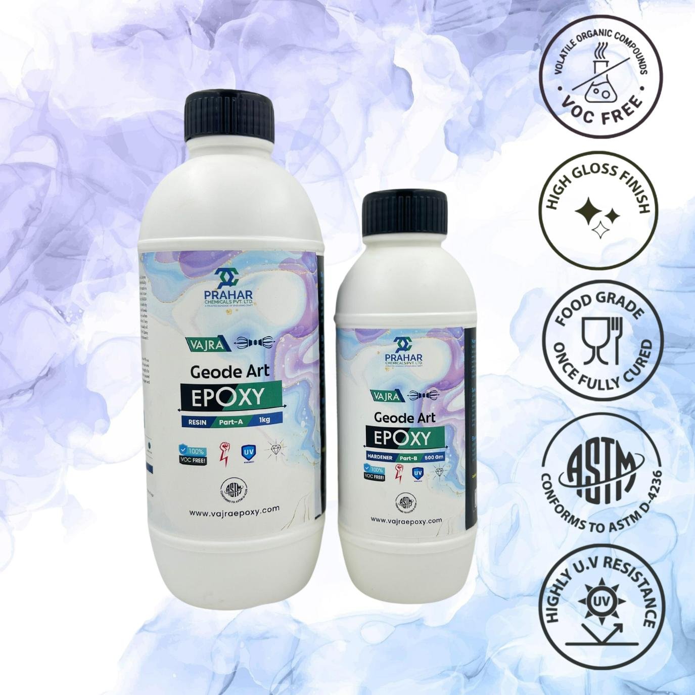 geode art resin product