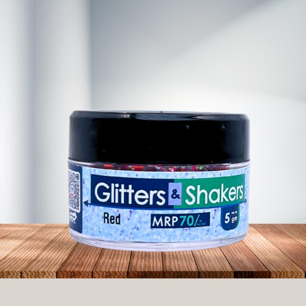 red glitter for resin art