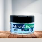 silver glitter for resin art