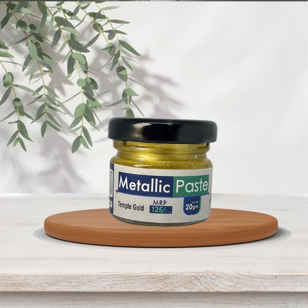 temple gold metallic paste