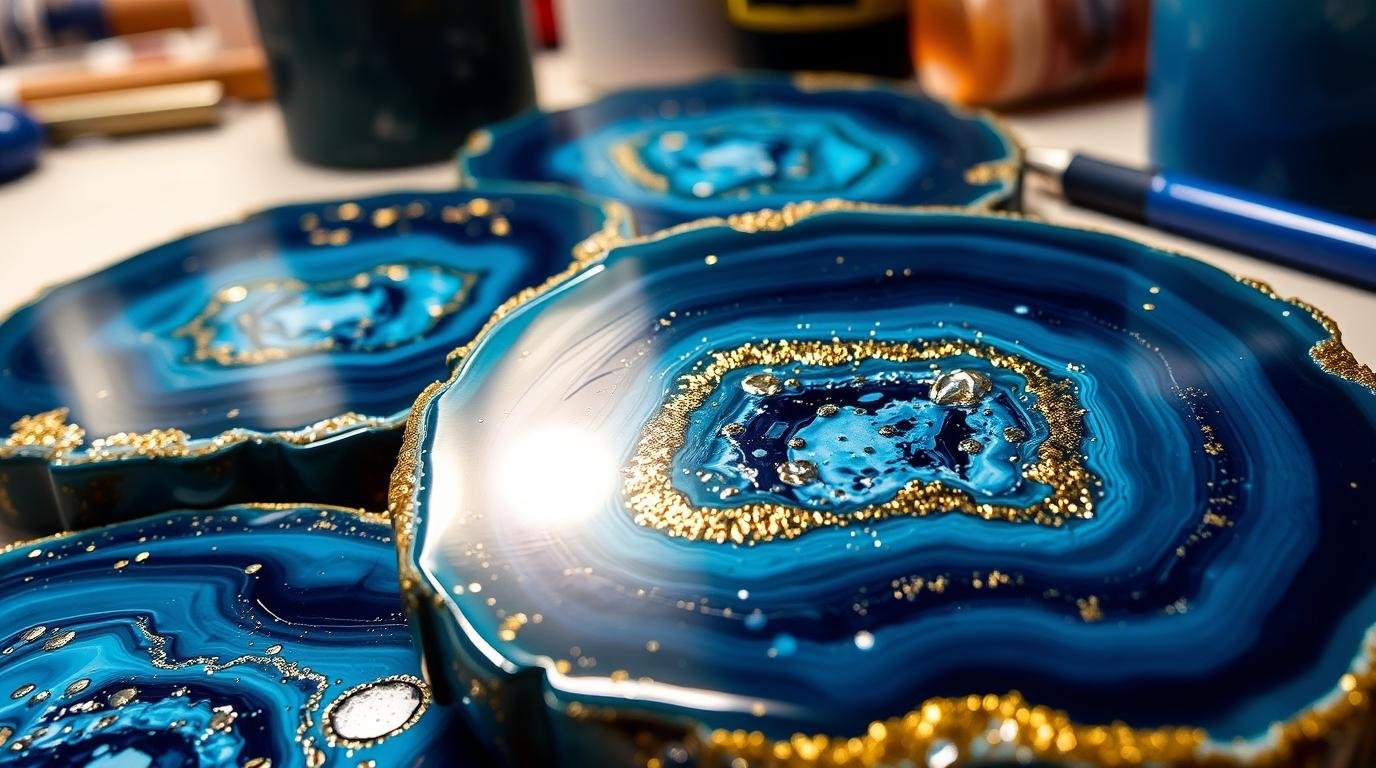 Step-by-Step Guide: How to Make Geode-Inspired Resin Coasters